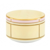 Ginori Diva Giallo Sugar Bowl w/ Cover - 8.6 oz.